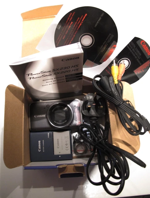 Canon PowerShot SX220 HS 12,1 megapixel fotocamera digitale - grigio