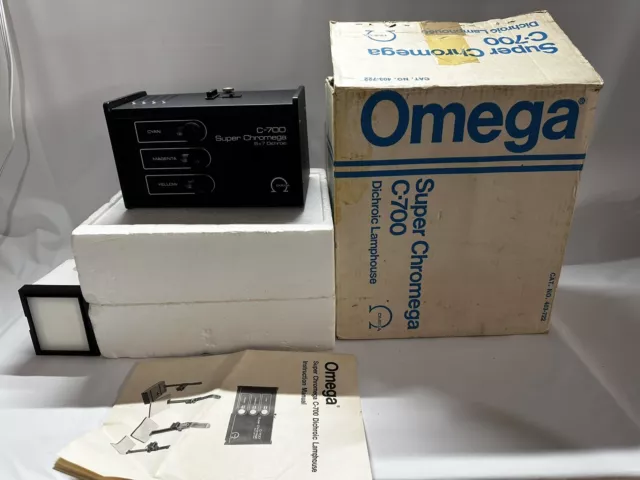 OMEGA C760 super chromega dichroic system PHOTO ENLARGER WORKS Fast Shipping Wow