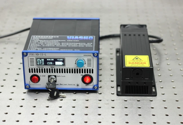 589nm 100mW yellow laser, both TTL/analog modulation, science laser, stable