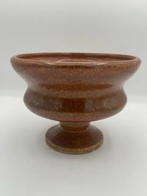 Vintage 6” MCM Haeger USA 3844 Footed Pedestal Planter  Pottery Art