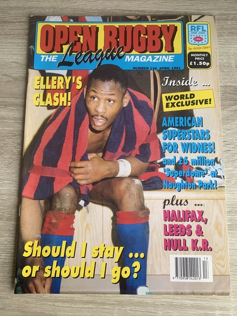 Nov-89 Rugby League: Open Rugby Magazine - Number 119. FREE POSTAGE (UK