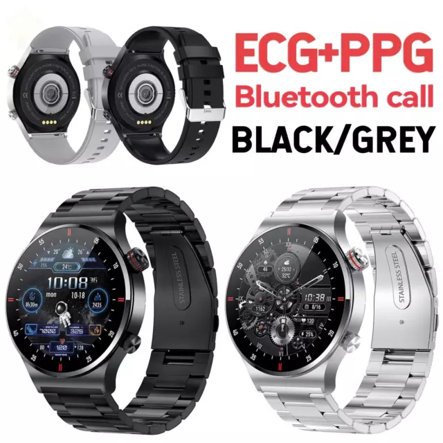 Smart Watch for Men Waterproof Smartwatch Tracker Bluetooth iPhone Samsung Sport