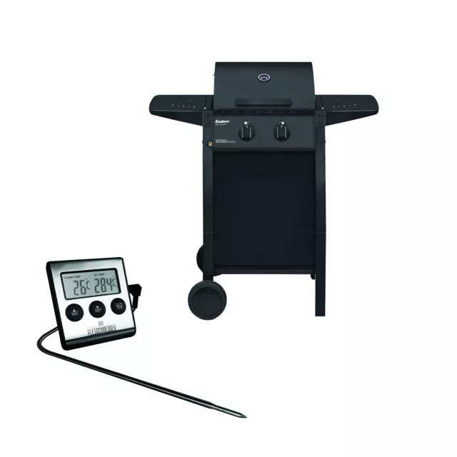 Gasgrill Enders San Diego 2 Kompakter Gas Grill BBQ inkl. Fleischthermometer
