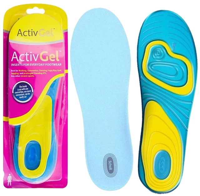 BOOT ORTHOTIC GEL Insole Shoe Inserts Arch Support Pad Shock Absorption ...