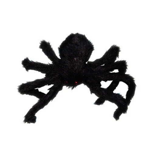 Creepy Spider Large - 50 CM Halloween Decor Geocaching Spider Moveable Legs