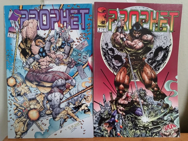 Prophet #6 #7 Image Comics 1994 Rob Liefeld & Stephen Platt Lot of 2