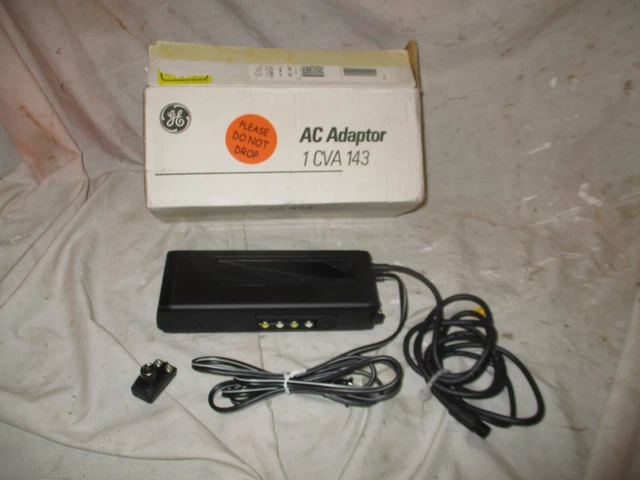 General Electric 1CVA143 Video AC Adapter - & Box pre owned