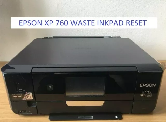 Epson Xp-760 Printer Waste Ink Pad And Counters Reset - Download For Speed!