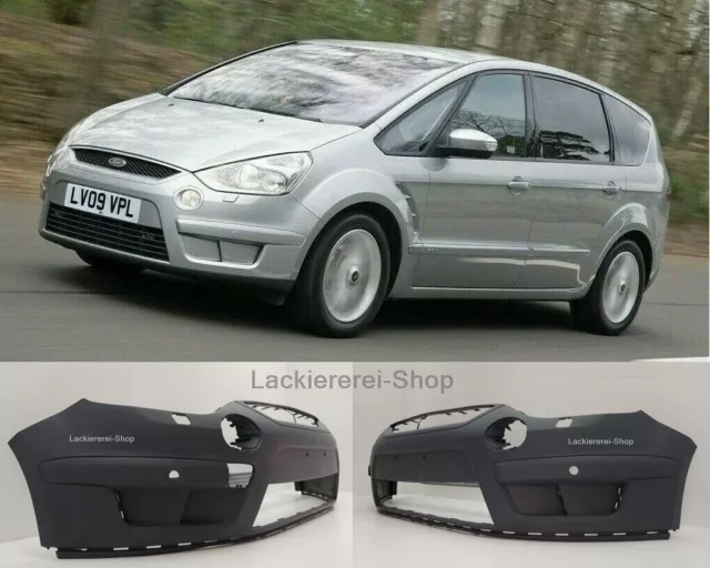 STOßSTANGE VORNE UNLACKIERT NEU für Ford S-Max PDC/SRA 2006-2010