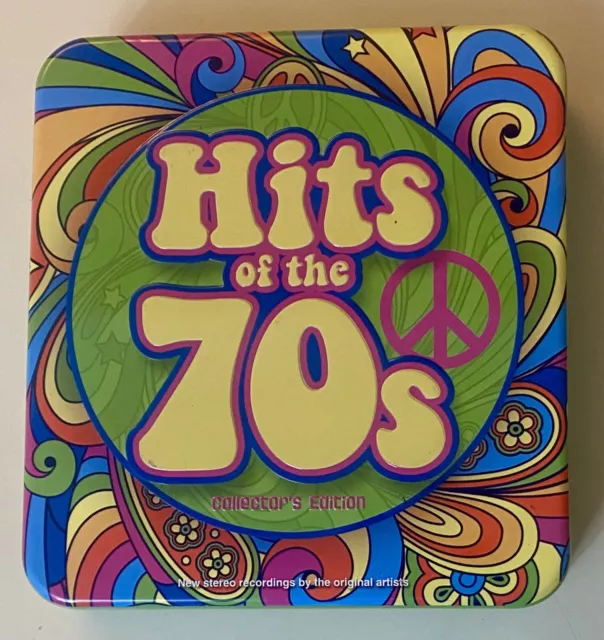 Hits Of The 70s - 3 CD Box Set + Collector's Limited Edition Tin