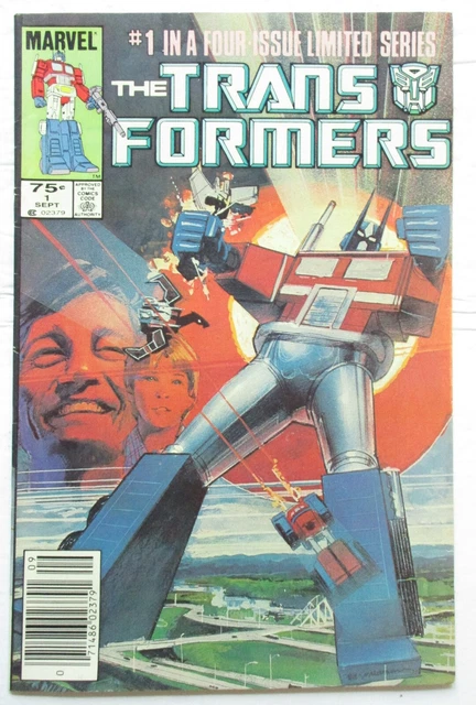 The Transformers #1 Copper Age Marvel Comic Book 1984 VG/FN