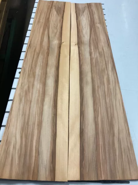 Red Gum Wood Veneer, 5 sheets (35'' x 7 3/4'') RG9