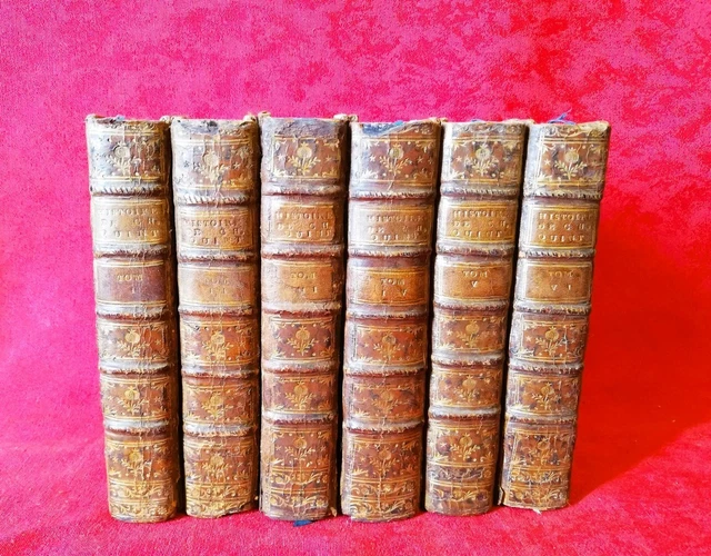 L'Histoire Du Règne De L'Empereur Charles Quint Par Robertson - 6 Volumes (1775) - Livre Ancien