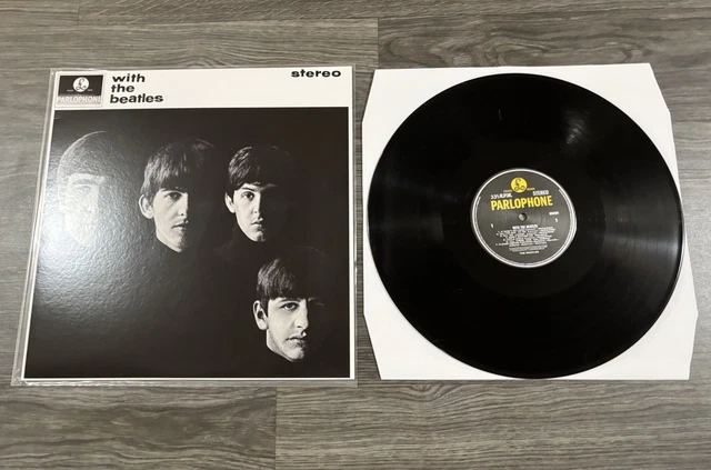 BEATLES WITH THE Beatles UK Y/B Parlophone Mono LP Used with