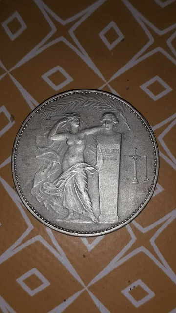 Médaille Commerce Travail Industrie (échelon vermeil) - France – Numista