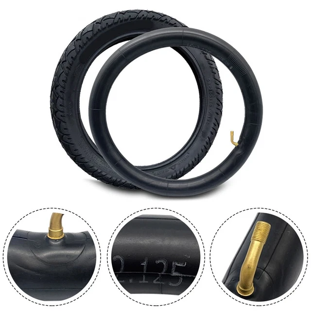 PUNCTURE RESISTANT 16X2 125 Tire for Electric Bikes 60 80