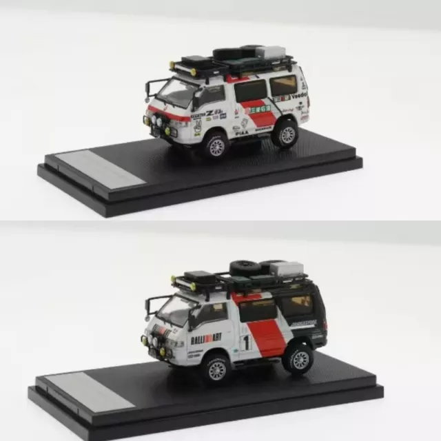 Autobots Models 1:64 Delica Star Wagon 4x4 LHD limited999 Diecast Model Car