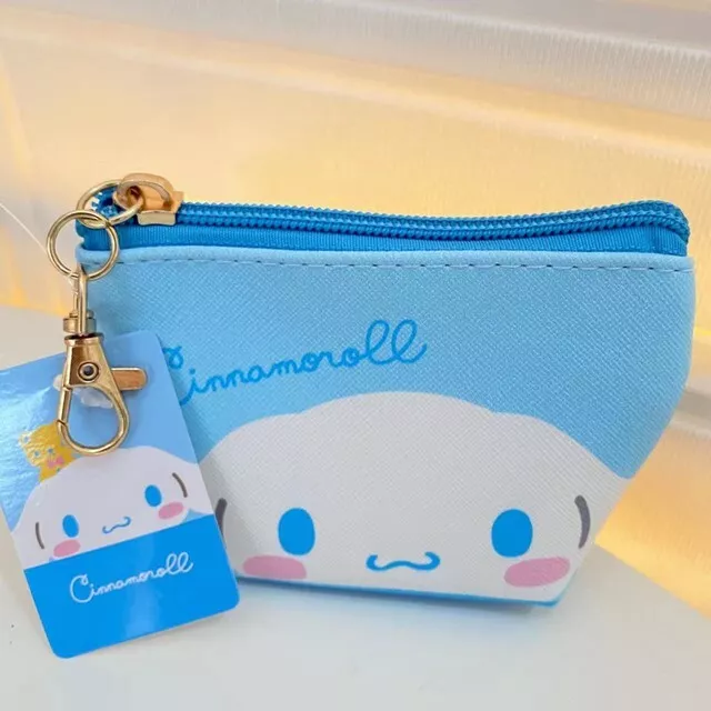 Kawaii Sanrio Hello Kitty Cinnamoroll Kuromi Coin Purse Cute Cartoon Coin  Purse Students Portable ID Organizer Birthday Gift - AliExpress