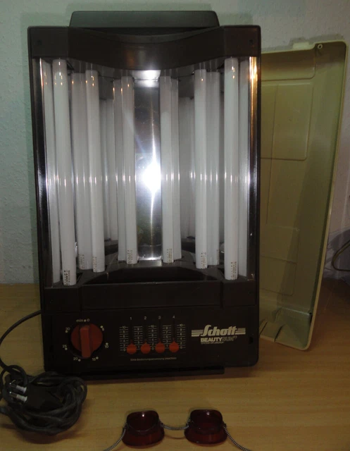Bronceador facial Beauty Sun von Schott años 70 tipo 830
