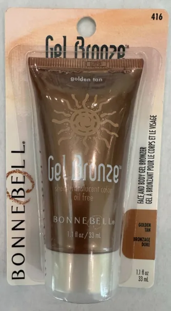 New Bonne Bell Face Gel Bronze - Golden Tan 1.1 fl oz (Factory Sealed) Bronzer