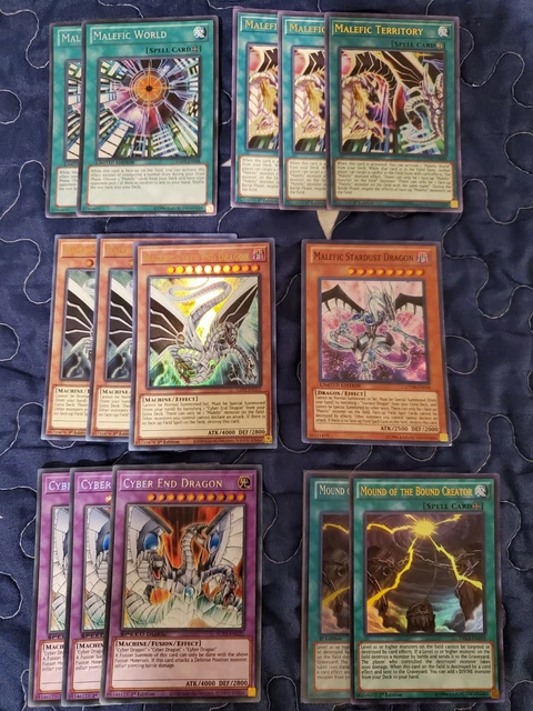 largest yu gi oh deck Malefic Cyber End Dragon GFP2-EN101 Yu-Gi-Oh! Card