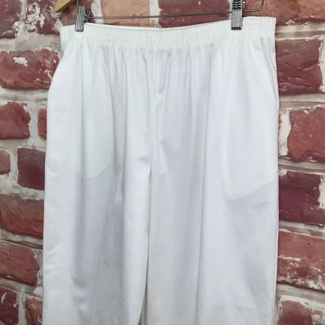 ALFRED DUNNER PANTS Trousers Womens 12 Proportioned Short White ...