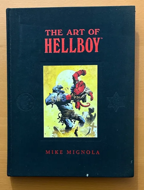 Art Of Hellboy by Mike Mignola (Dark Horse 2003) Hardcover OOP 1st edition book