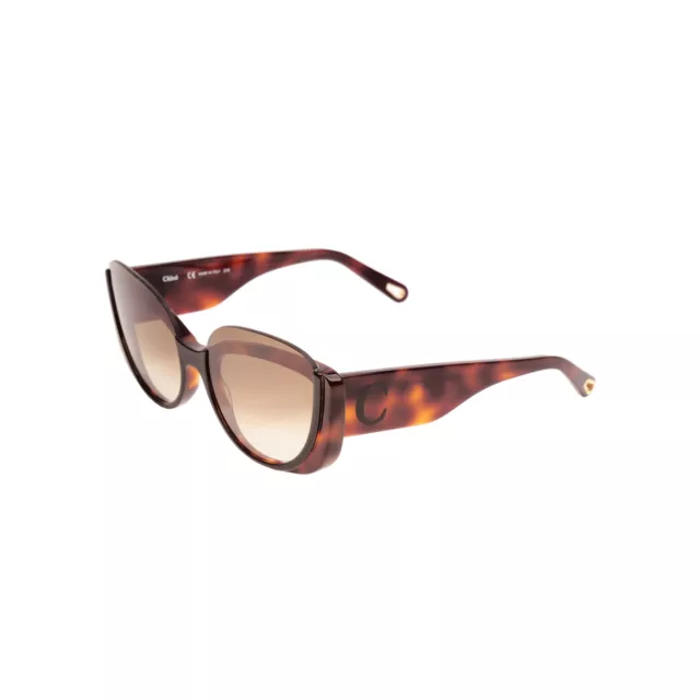 Lunettes de soleil Chloe Cayla marron havane CE754S004 NEUF ORIGINAL