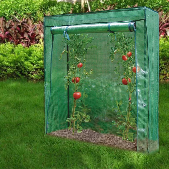 Tomato Greenhouse Reinforced Frame & Cover Outdoor Garden Plant Grow Green House