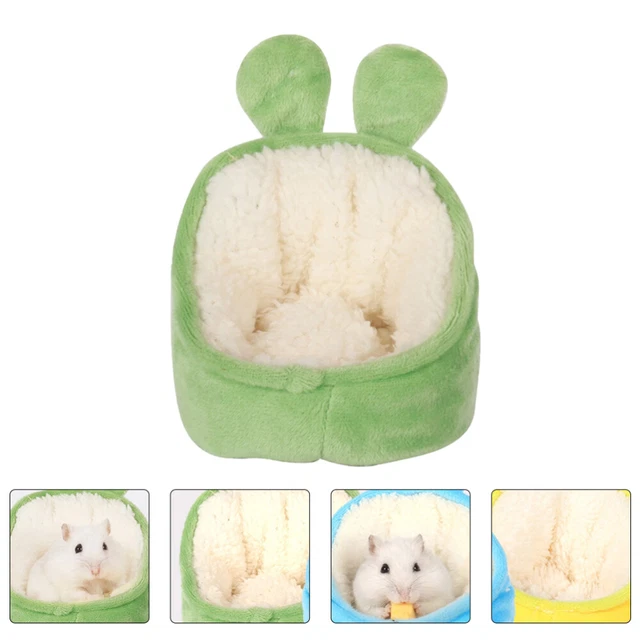 Cama cálida hámster cama nido de invierno hámster cama para mascotas de invierno