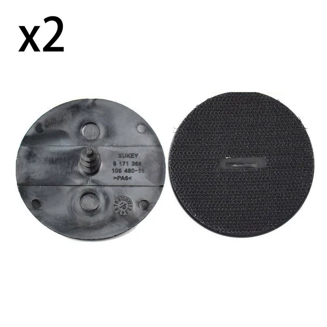 4X BMW & MINI Floor Mat Clips - Black Plastic T-Lock Fasteners Compatible With 1,2,3,4,5,6,7 Series & X Models | Replacement For Part #07149166609
