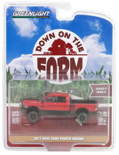 2017 Dodge RAM 2500 Power Wagon  Dusty *** Greenlight Down on the Farm 1:64