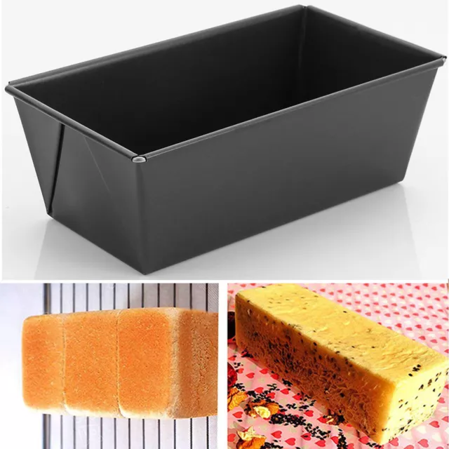 S-XL Non-Stick Loaf Tin Baking Pan Bread Loaf Cake Oven Tray Tin Deep Rectangle