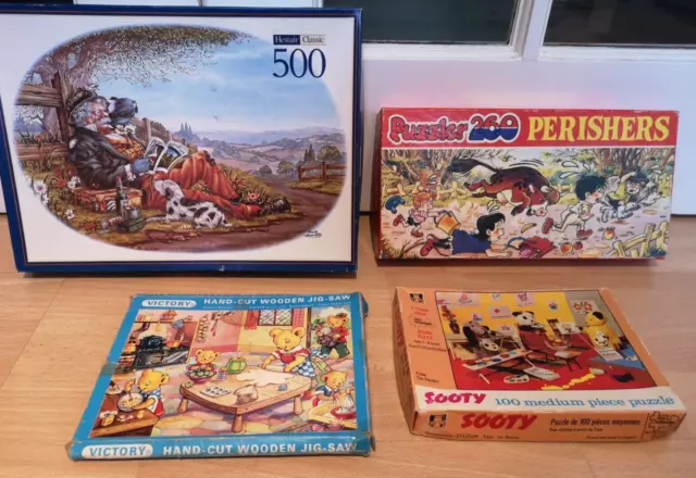 Hand cut wooden jigsaw hot sale puzzles