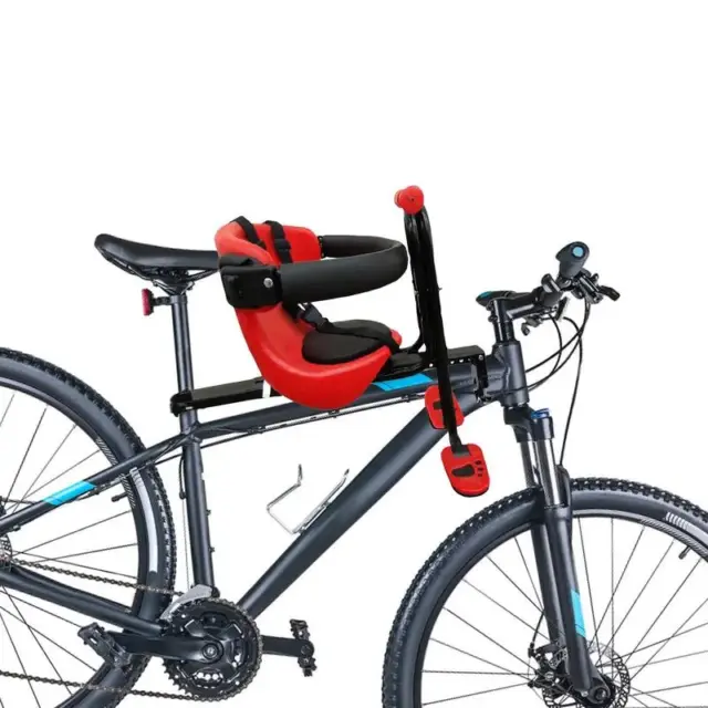 Kids Bicycle Chair Carrier Baby Bike Safety Toddler Child Seat Front Mount+Pedal