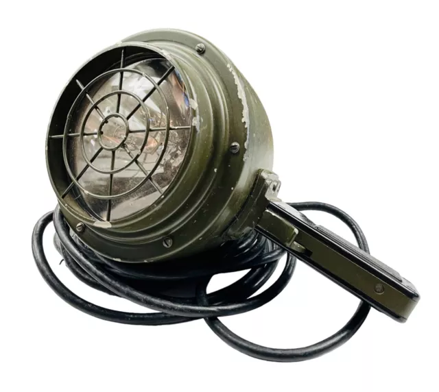 Wwii Grimes Navy Flashing Signal Lamp Light W/Mazda 4520 13V Bulb Collectible Wwii Grimes Navy Flashing Signal Lamp Light W/Mazda 4520 13V Bulb Collectible