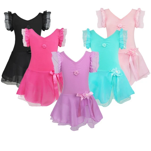 Abito tutù per bambini balletto ginnastica ginnastica performance body costumi abbigliamento da ballo