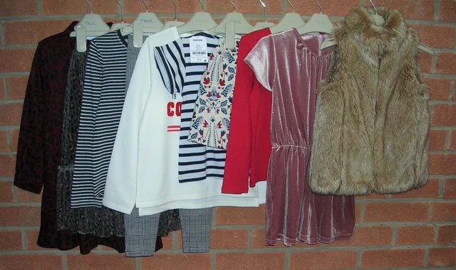 HAPPYOLOGY MANGO NEXT etc Girls Bundle Dress Leggings Skirts Tops Age 5-6 116cm