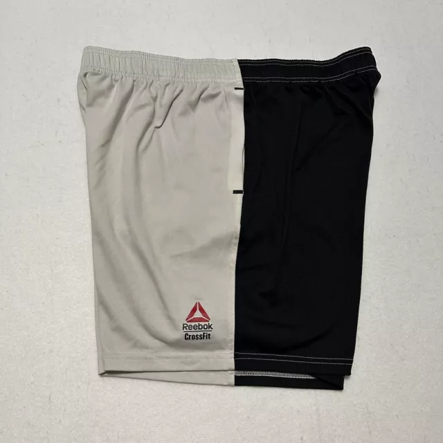 2015 Reebok Speedwick 2 Shorts 5 In. Crossfit Black Stretchy Gym Workout Size XL