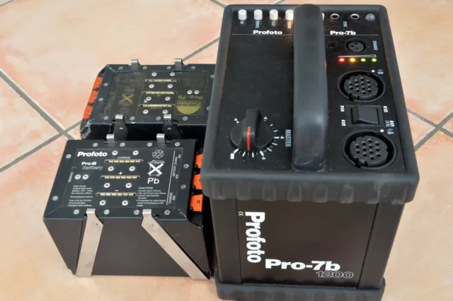 Générateur Flash Profoto Pro-7A 1200W – Éclairage Studio Pro, Occasion