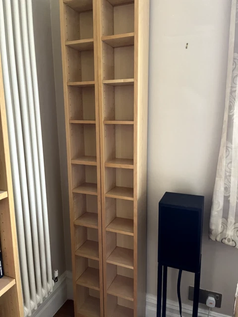 IKEA GNEDBY CD/DVD Rack, light brown, used but good condition £15.00 ...