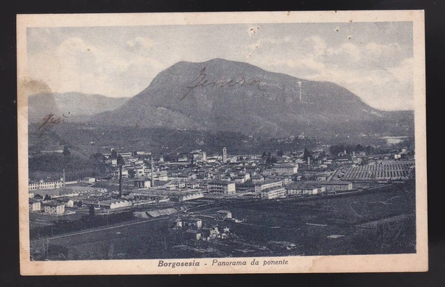 Borgosesia - Valsesia - Vercelli - Panorama da ponente