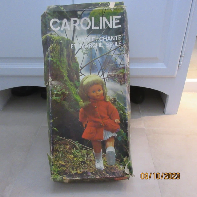Poupée GEGE Vintage 'Laure' – 60 Cm, Celluloïd, Dans Sa Boîte D'origine, France