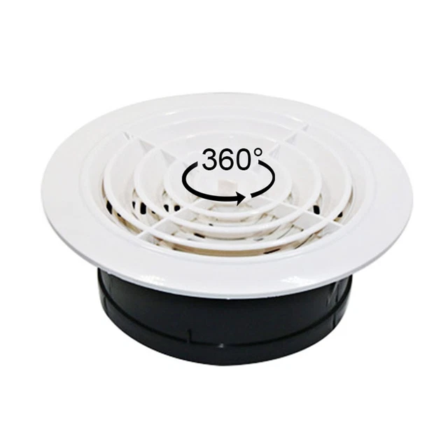 Couvercle D'évacuation PVC 110 Mm Avec Grille Anti-insectes - Pour Jardin, Balcon, Canalisations Extérieures