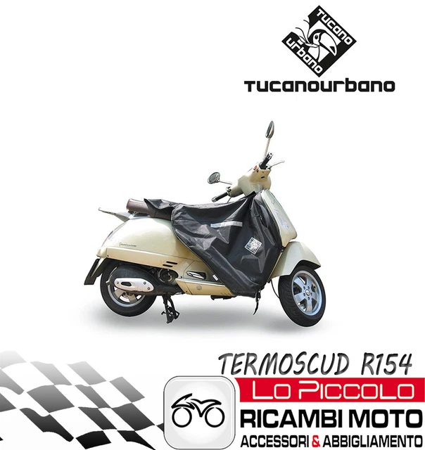 Termoscud Coprigambe Per Vespa GTS 300 - Impermeabile, Antifreddo, Con Sistema Antisventolio