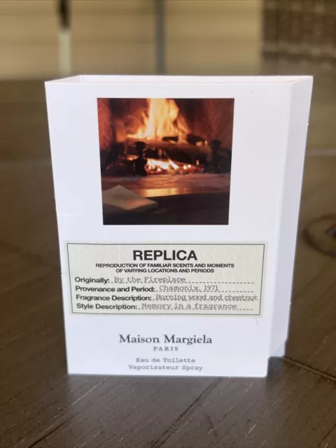 MAISON MARGIELA REPLICA By The Fireplace EDT Sample Spray .04oz/ 1.2ml ...