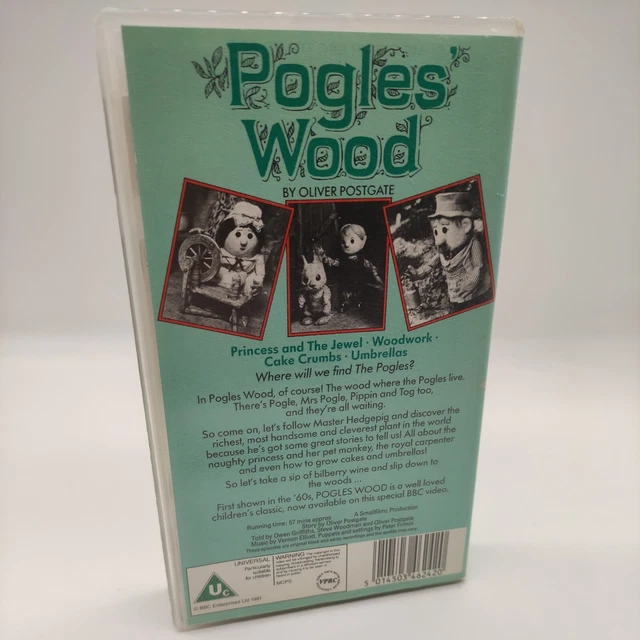 POGLES WOOD VHS Video 1991 Children s TV BBC 1960 s Watch With Mother pogles-wood-vhs-video-1991-children-s-tv-bbc-1960-s-watch-with-mother