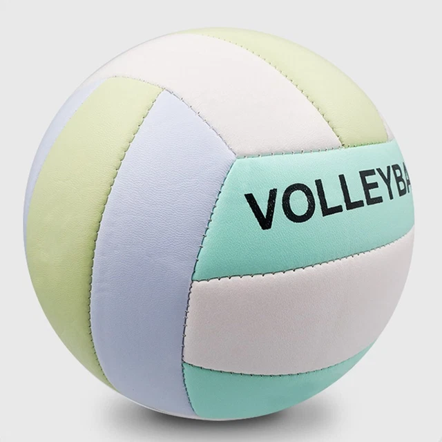 Ballon De Volleyball / Beach-Volley Officiel Taille 5 - Toucher Doux, Étanche, Avec Pompe - WANDGU