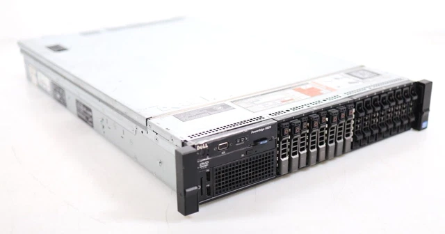 Dell PowerEdge R820 4x Intel E5-4650 512GB PERC H710 16-Bay 2U 2.5" No COA HDD