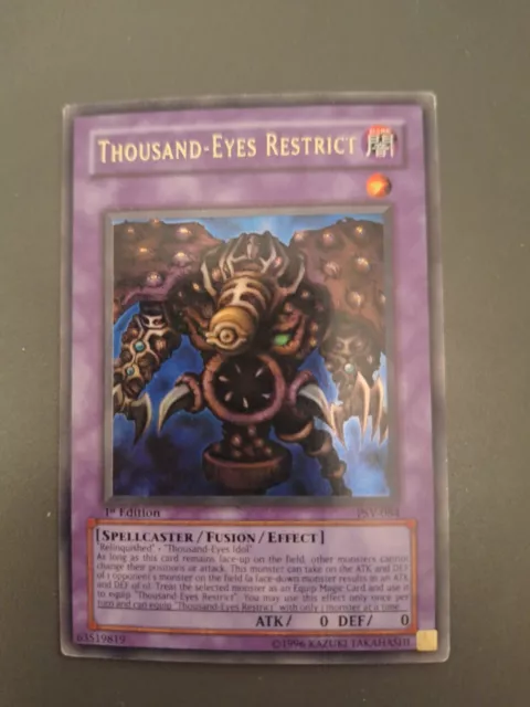 YuGiOh - PSV-084 - Thousand-Eyes Restrict - Ultra Rare - 1st Edition MP